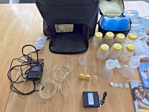 Medela milchpumpe komplett mit - medela,